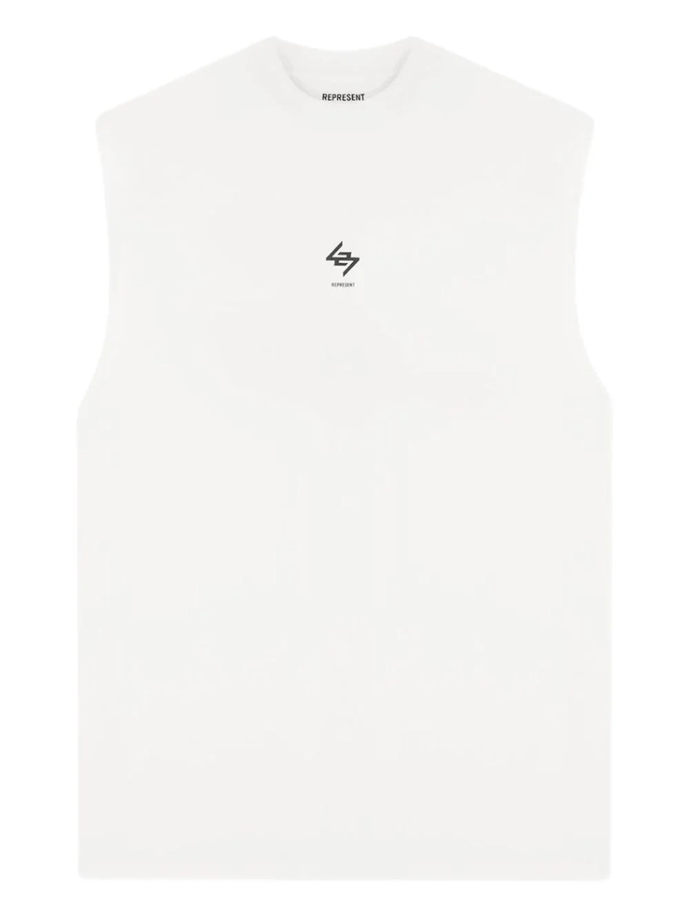 graphic-print tank top - 1
