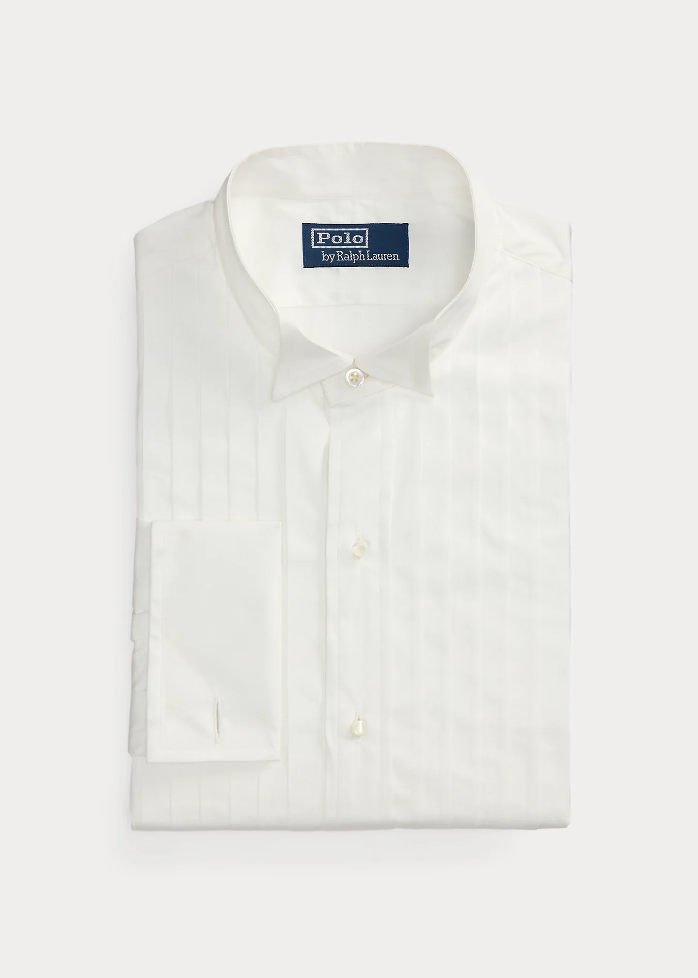 Classic Fit French Cuff Tuxedo Shirt - 1