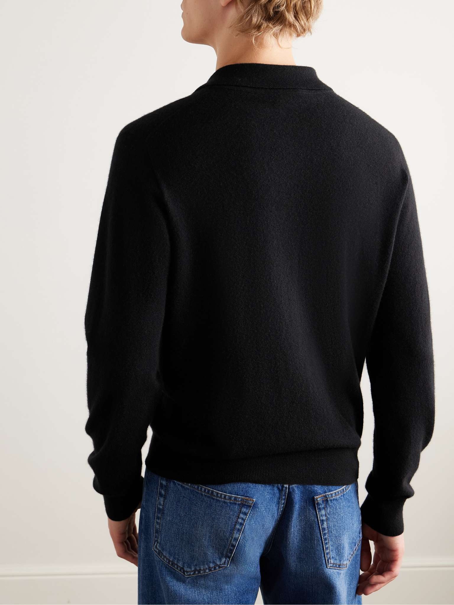 Judi Slim-Fit Cashmere Polo Shirt - 3