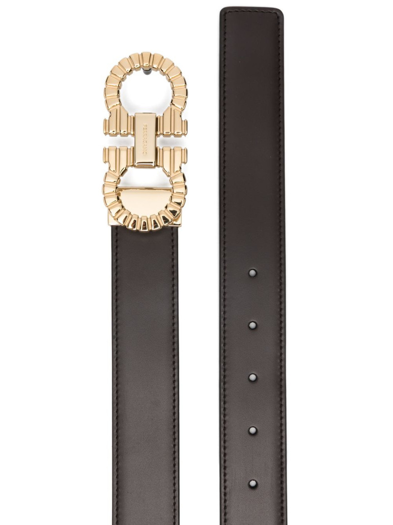 FERRAGAMO logo-plaque belt outlook