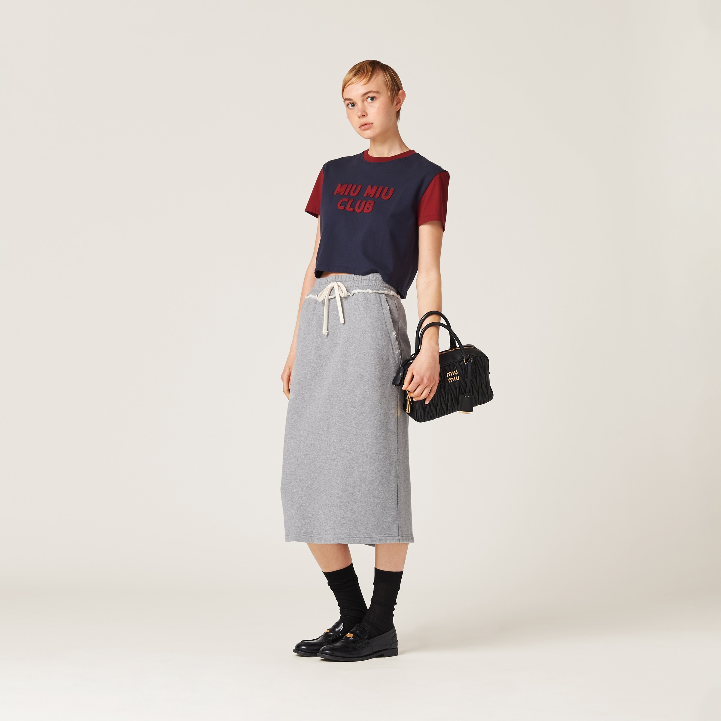 Cotton fleece skirt - 2