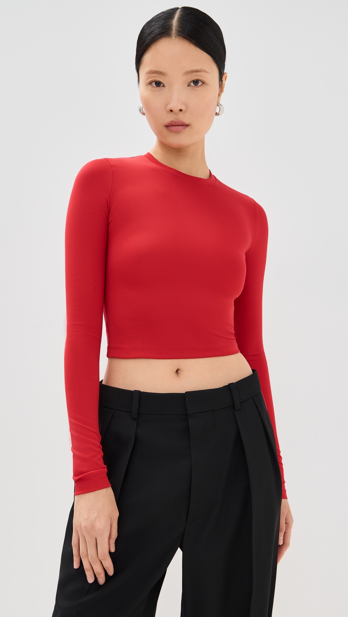 Opaque Long Sleeve Tee - 6