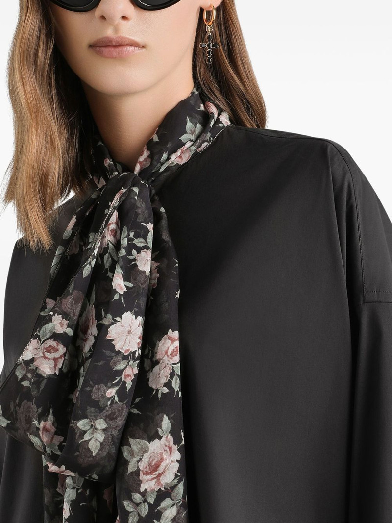 floral scarf top 4