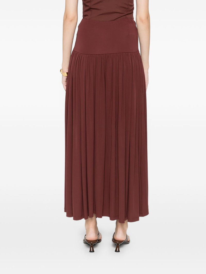 gathered maxi skirt 4