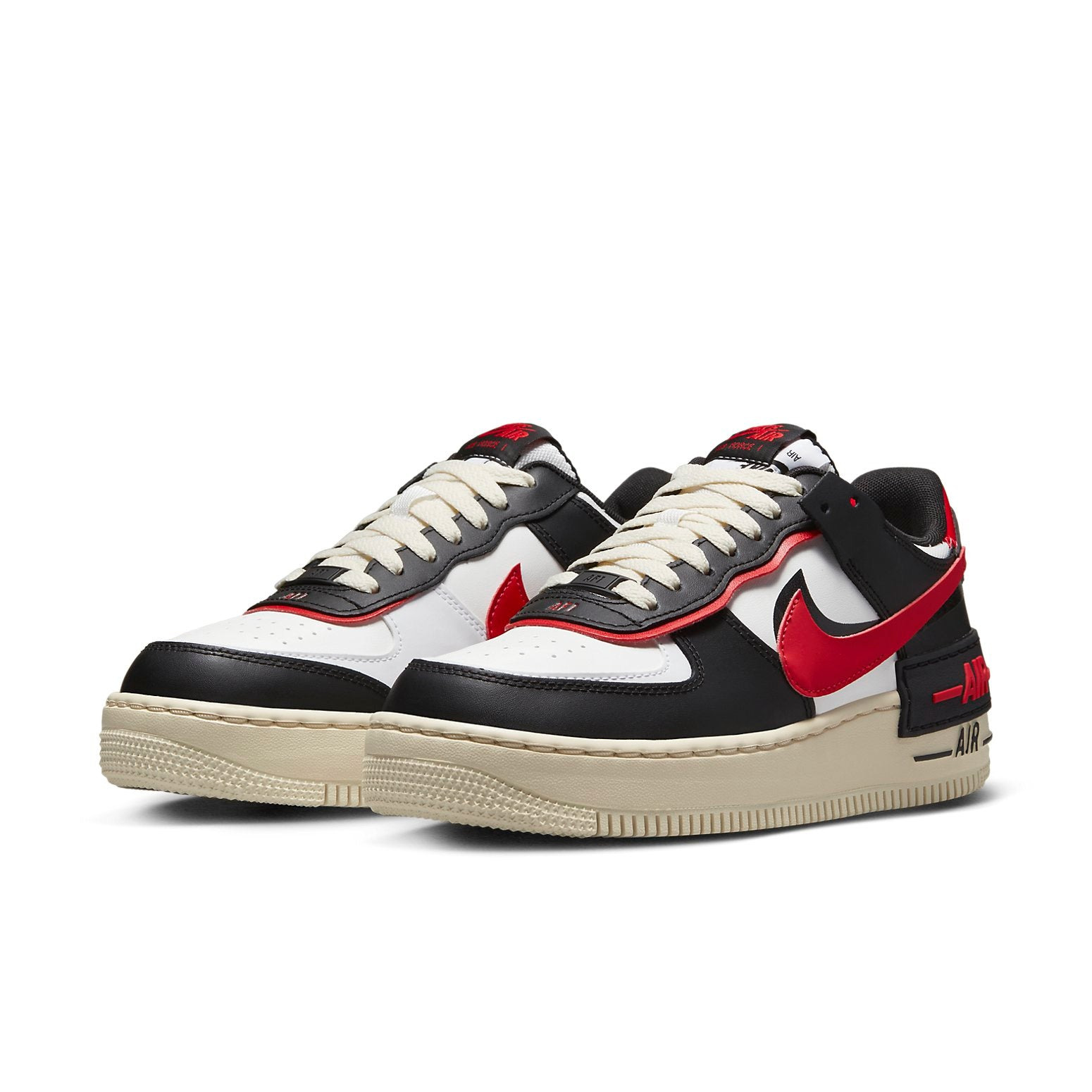 (WMNS) Nike Air Force 1 Shadow 'Black University Red' DR7883-102 - 3