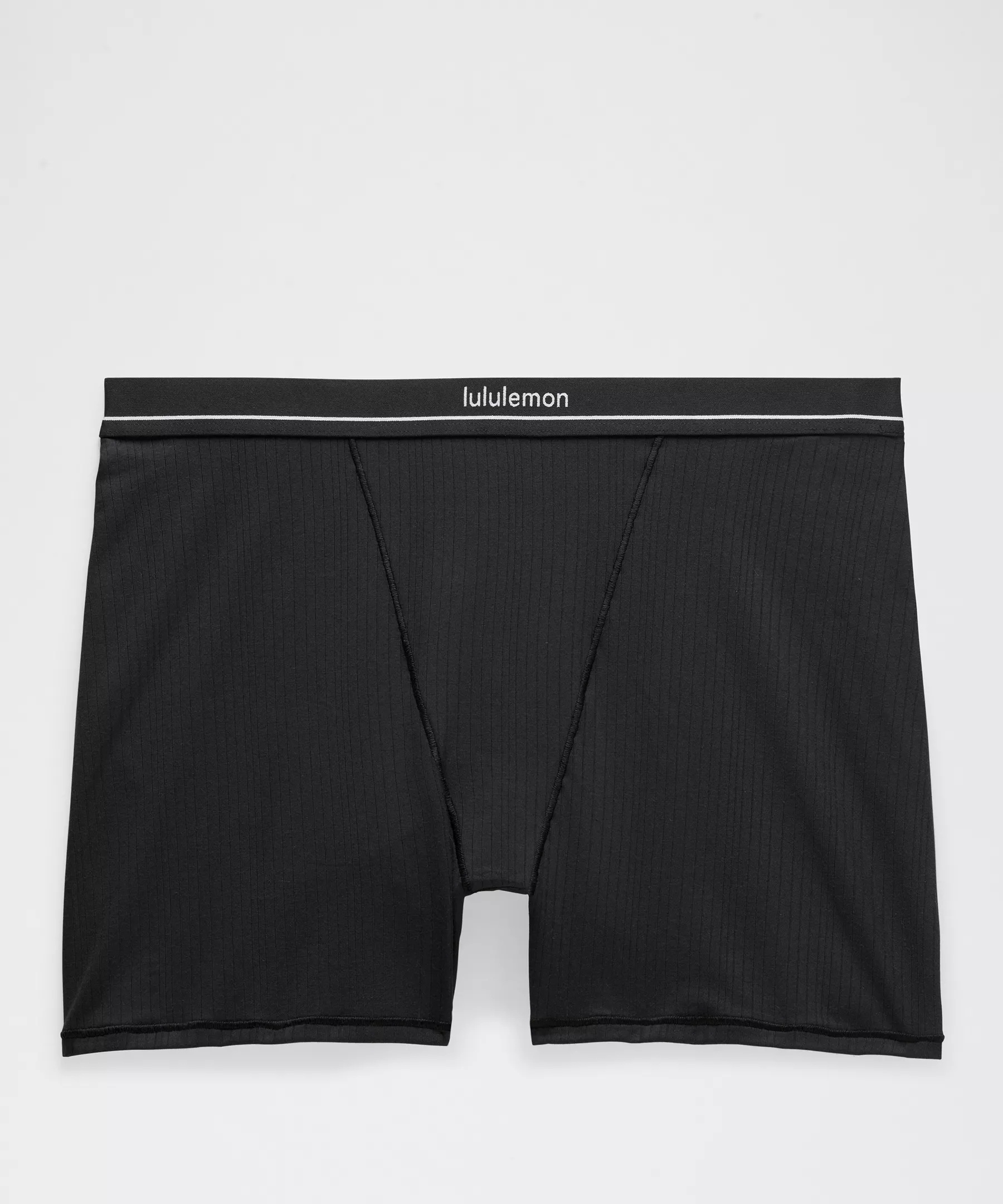 Stretch Cotton Ribbed Logo Super-High-Rise Shortie Underwear - 3