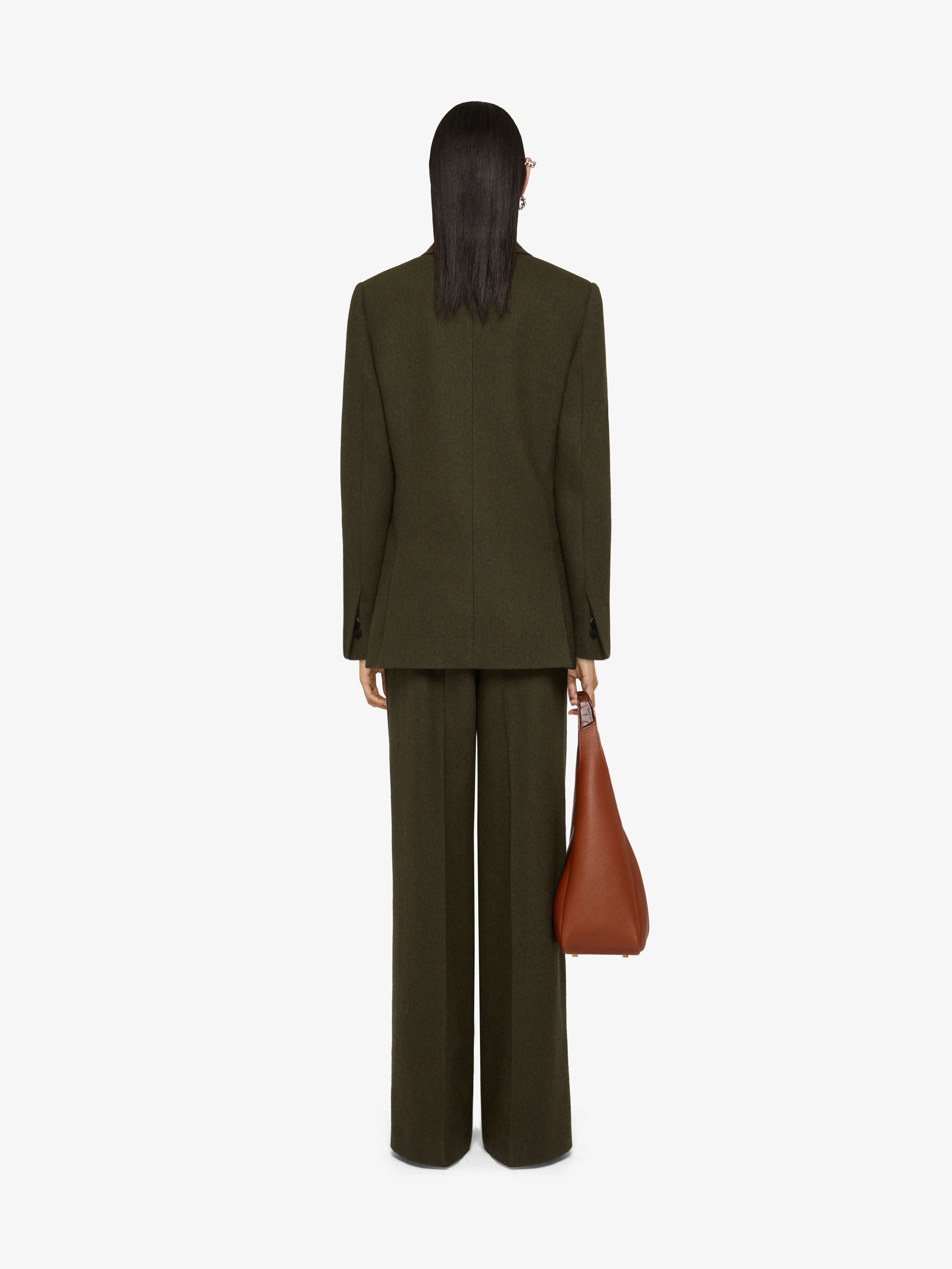 OVERSIZED PANTS IN MILITARY FLANNEL - 4