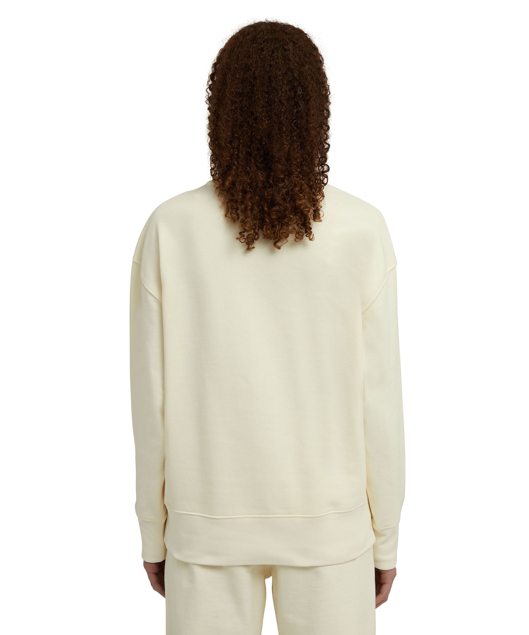 Organic cotton crewneck sweatshirt from the MSGM Fantastic Green Capsule - 8