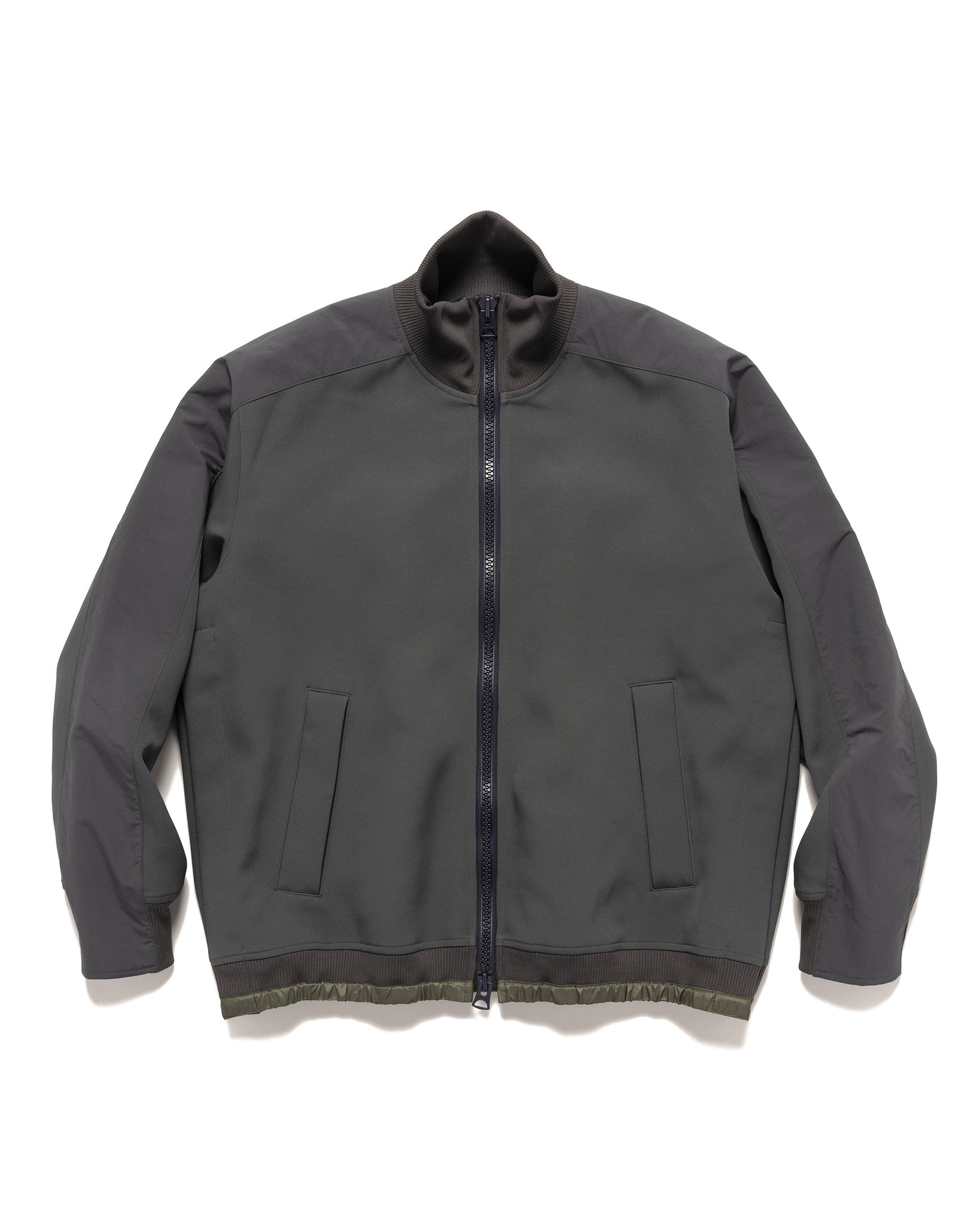 sacai Technical Jersey Blouson Grey | REVERSIBLE