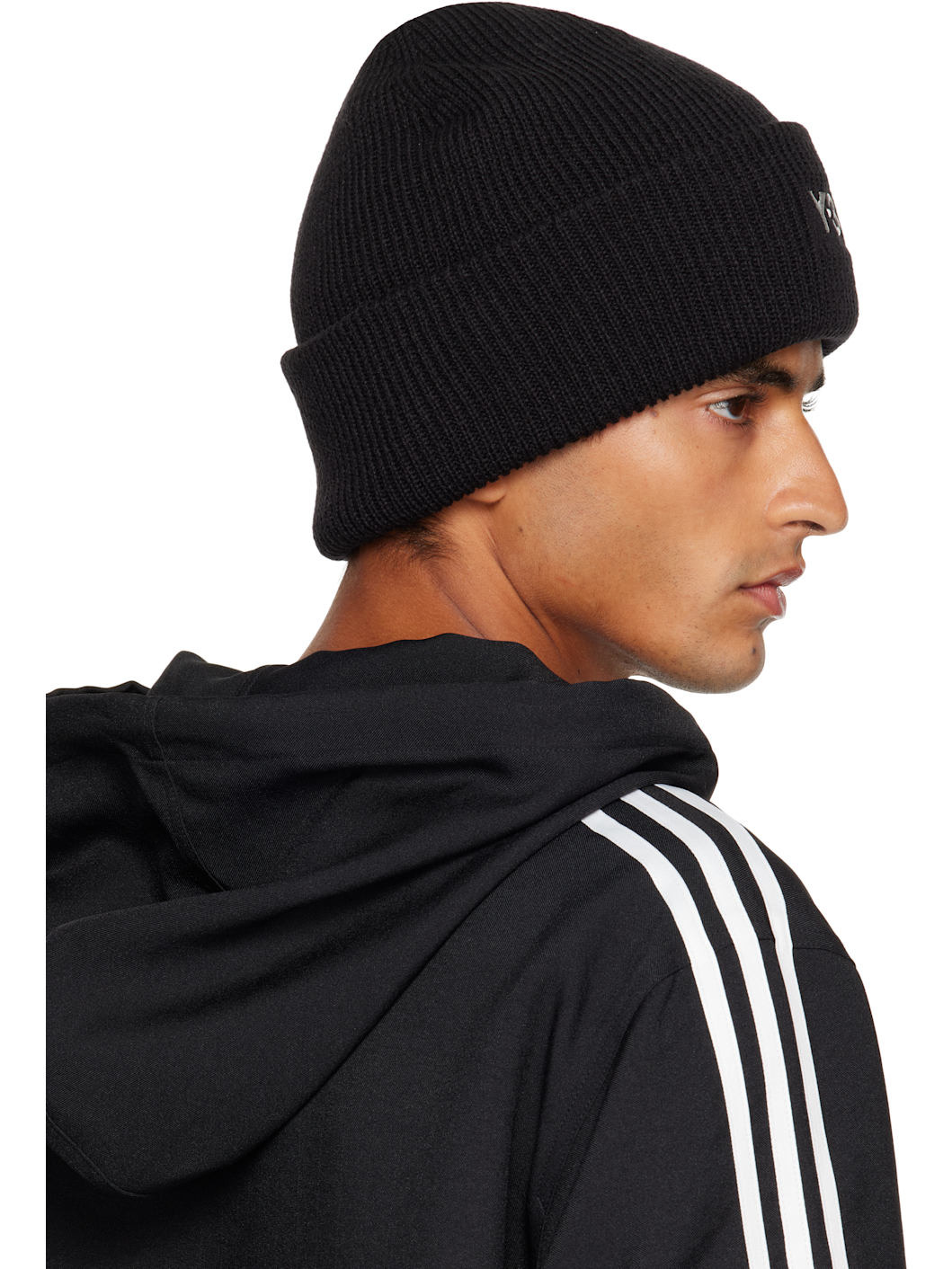 Black Classic Knitted Beanie - 3