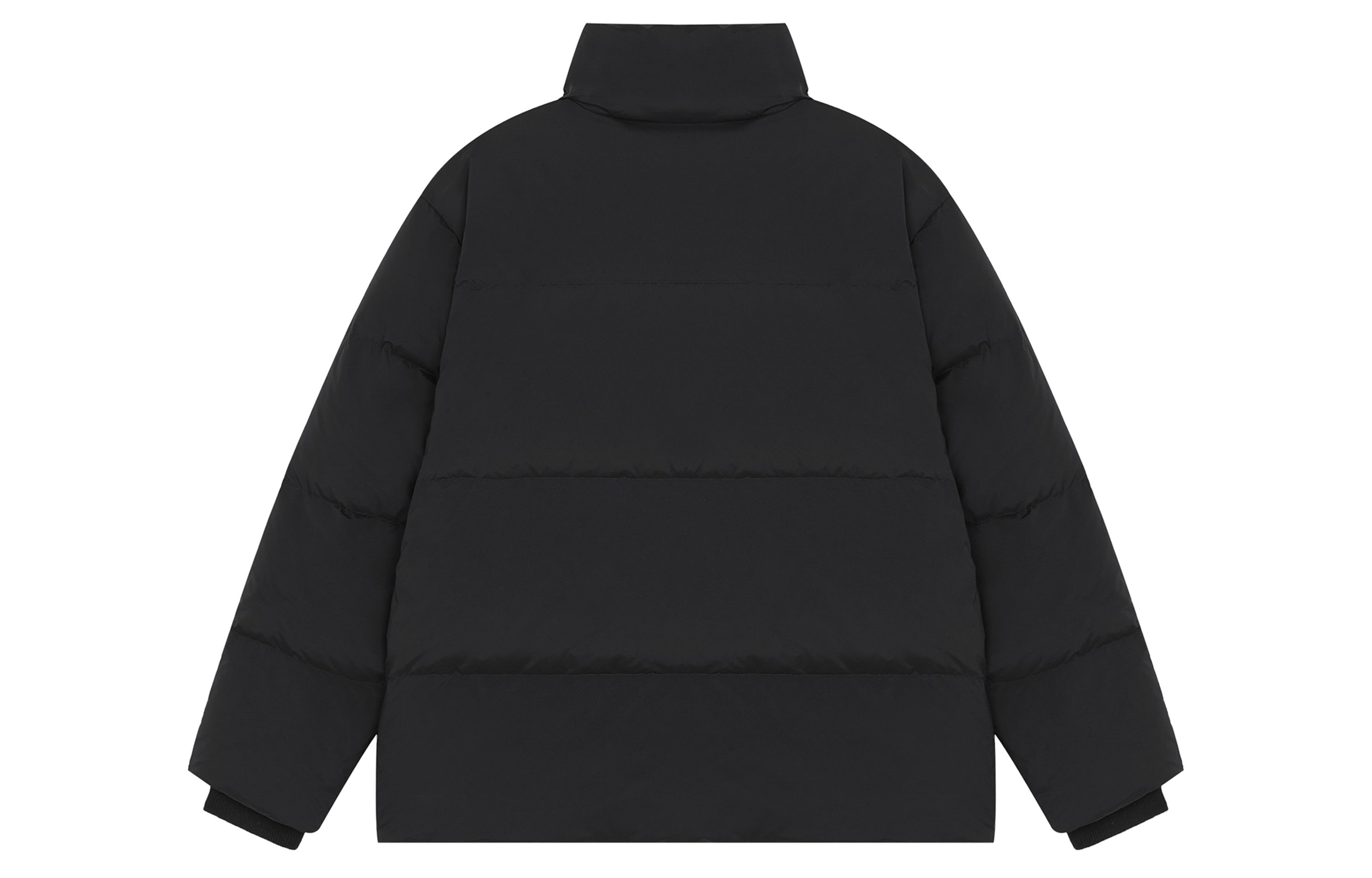 New Balance Logo Print Warm Jacket 'Black' AMJ14309-BK - 2