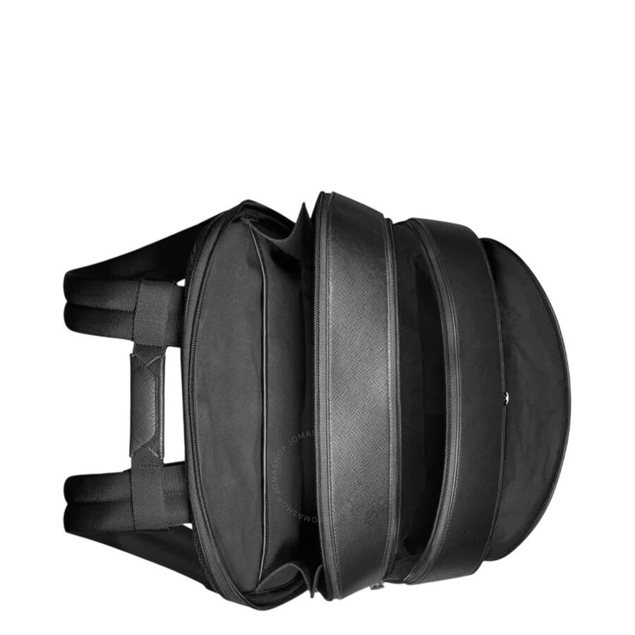 Montblanc Large Sartorial 3 Compartment Leather Backpack - 3