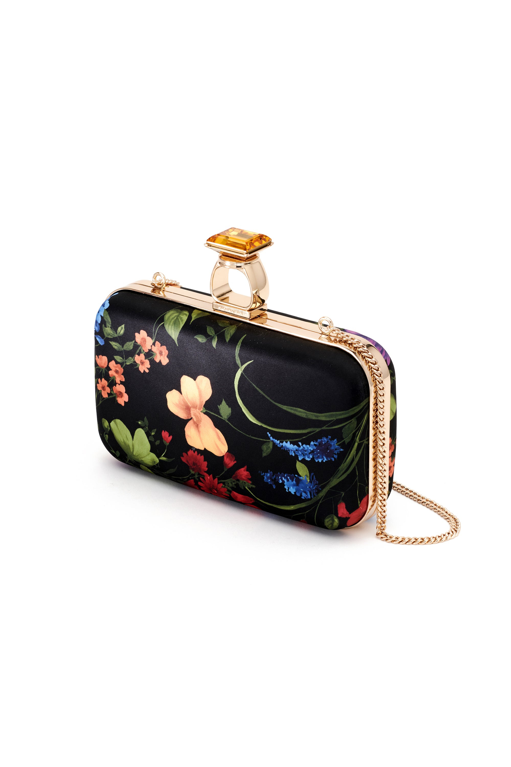 On the Rocks Clutch - Noir Wildflower - 4