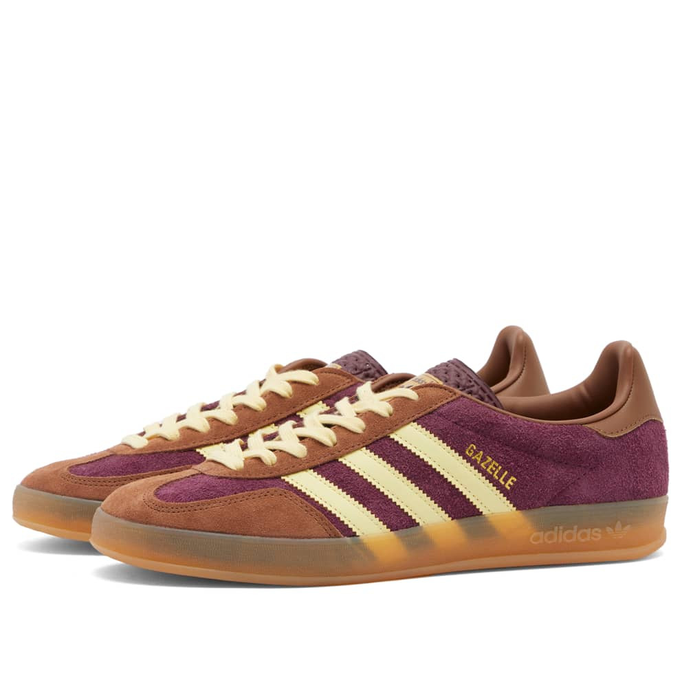 adidas Gazelle Indoor 'Maroon Almost Yellow' JI0324 - 2