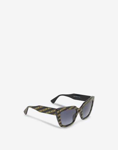 Moschino ALLOVER LOGO ACETATE SUNGLASSES outlook