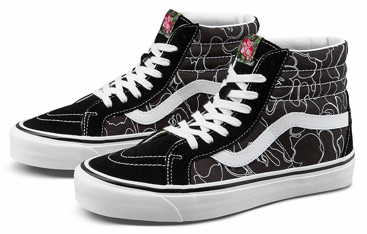 Vans BAPE x SK8-HI 38 DX 'Lined Camo' VN0A38GF7BG - 3