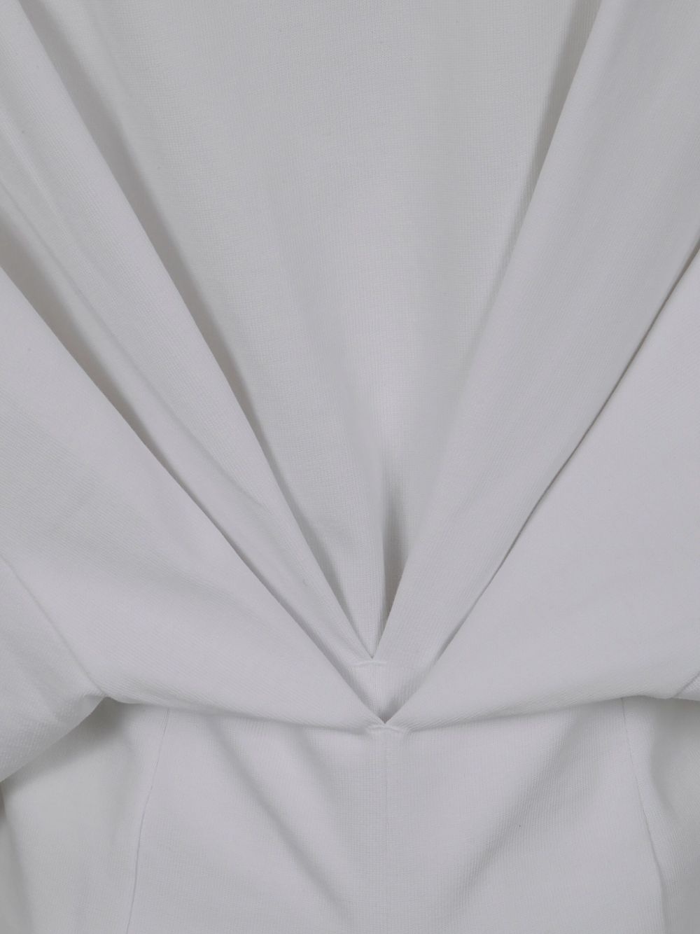 draped T-shirt - 3