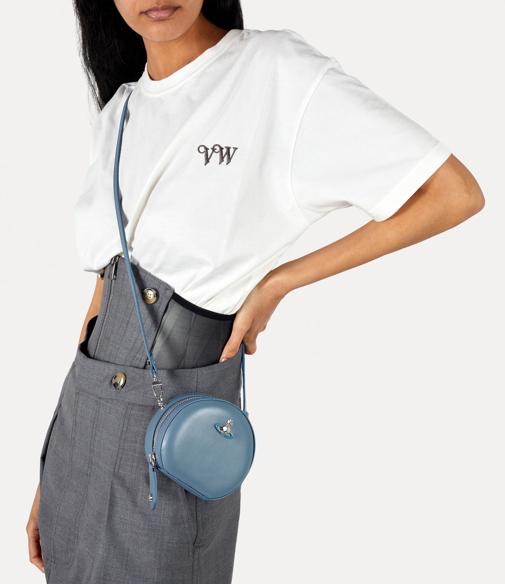 EMMA MINI ROUND CROSSBODY BAG - 2