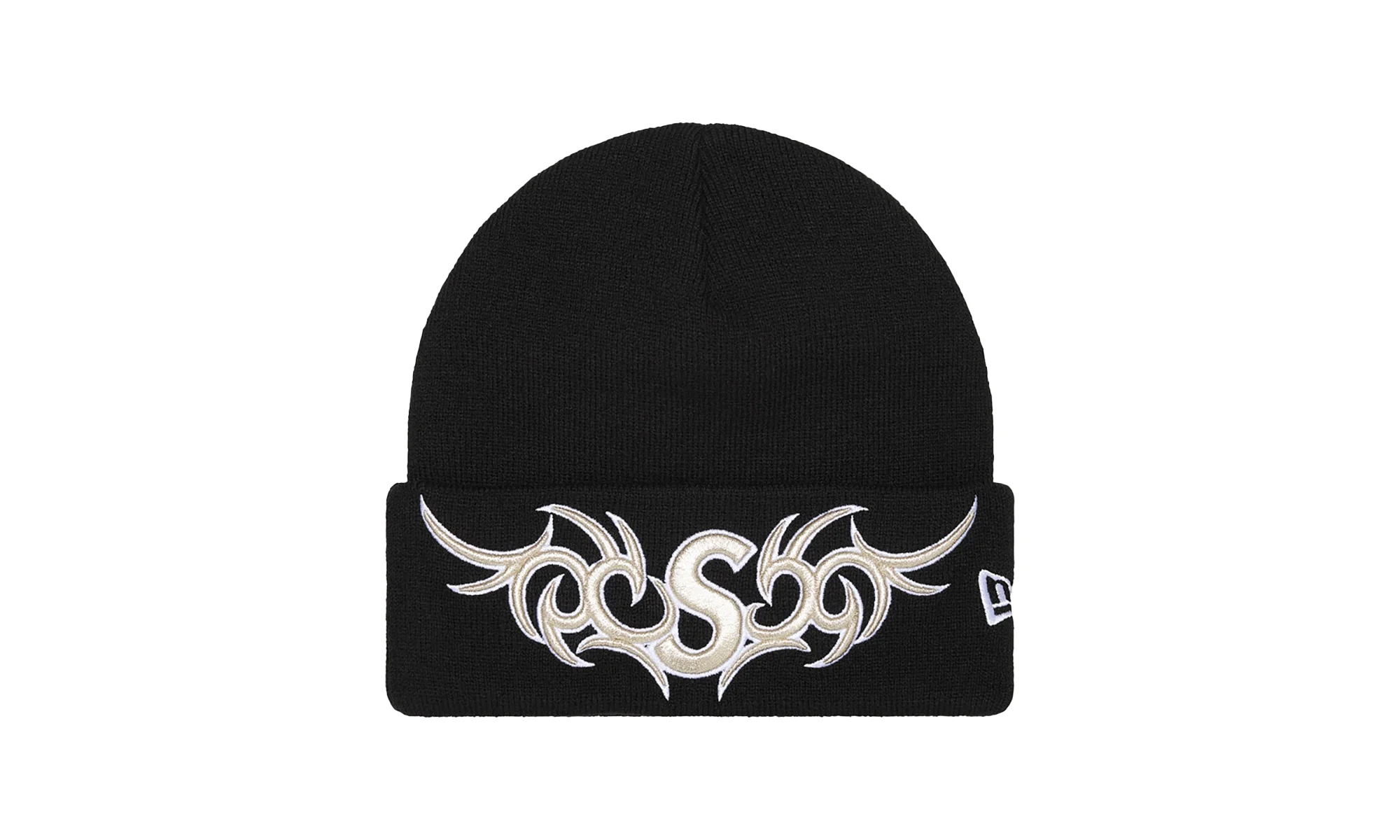 New Era® Tribal S Logo Beanie "FW25 - Black" SU26072 - 1