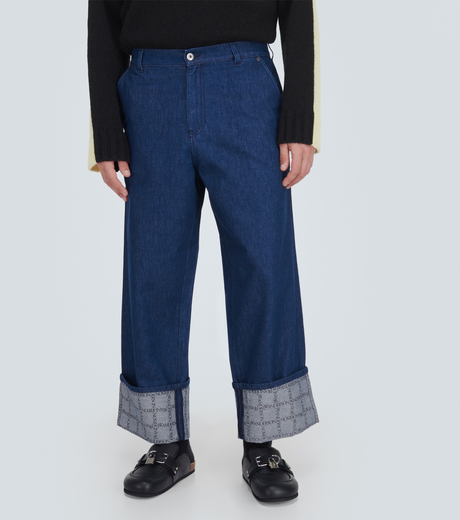 Turn Up wide-leg jeans - 3