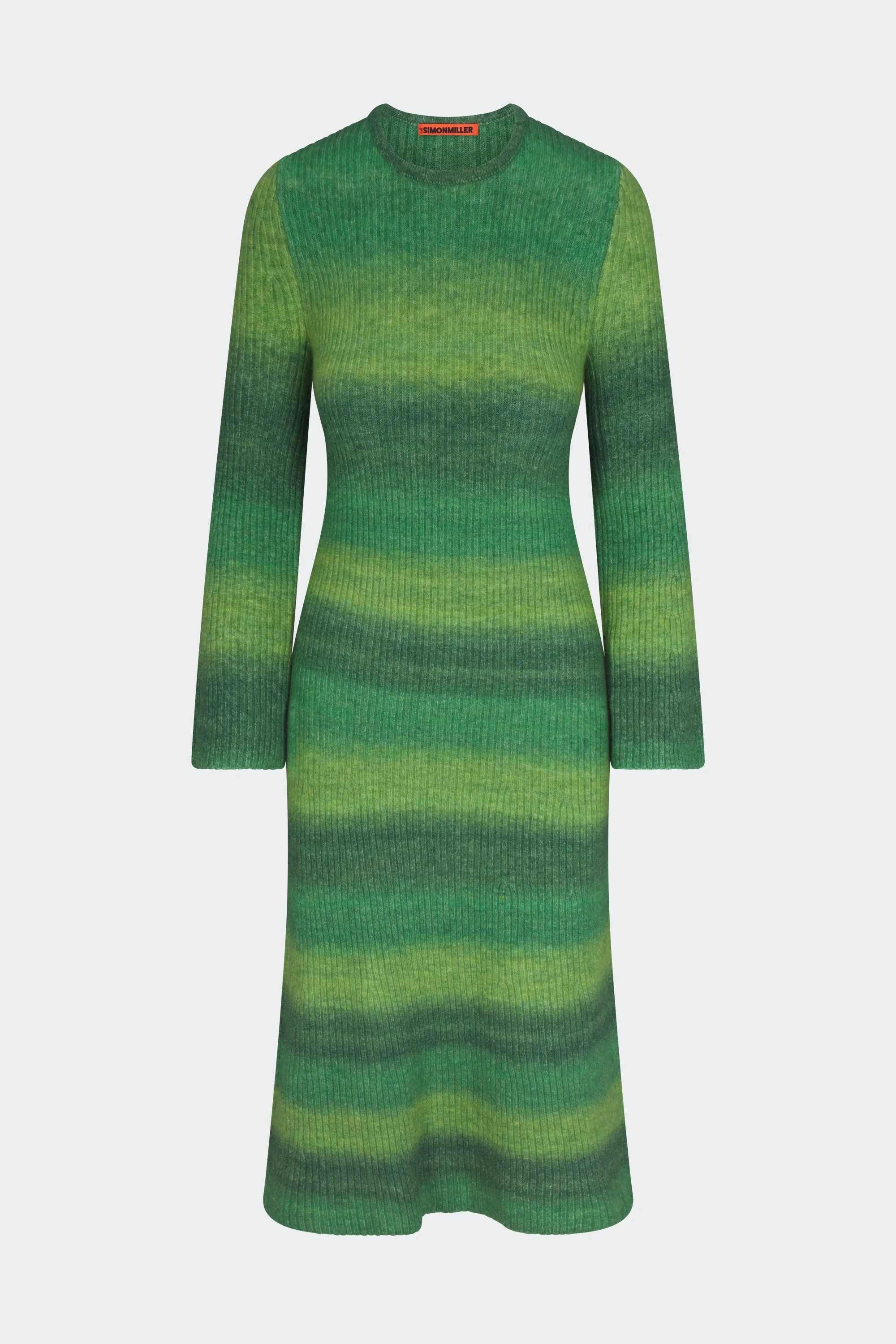 Axon Dress in Gummy Green Multi - 1