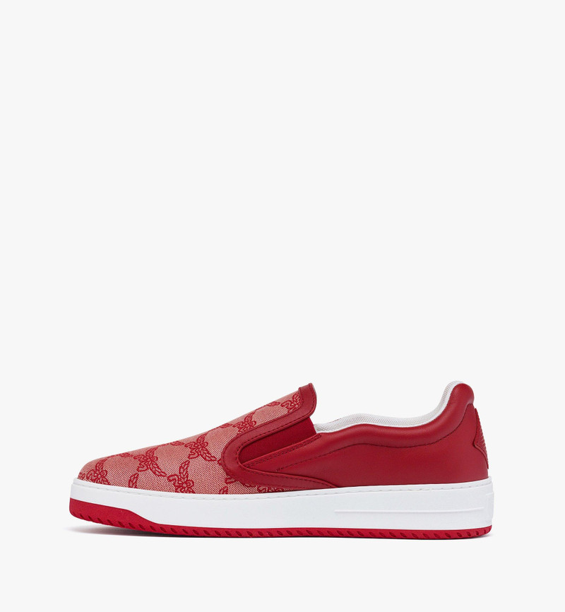 MCM Neo Terrain Slip-On Sneakers in Lauretos Jacquard outlook