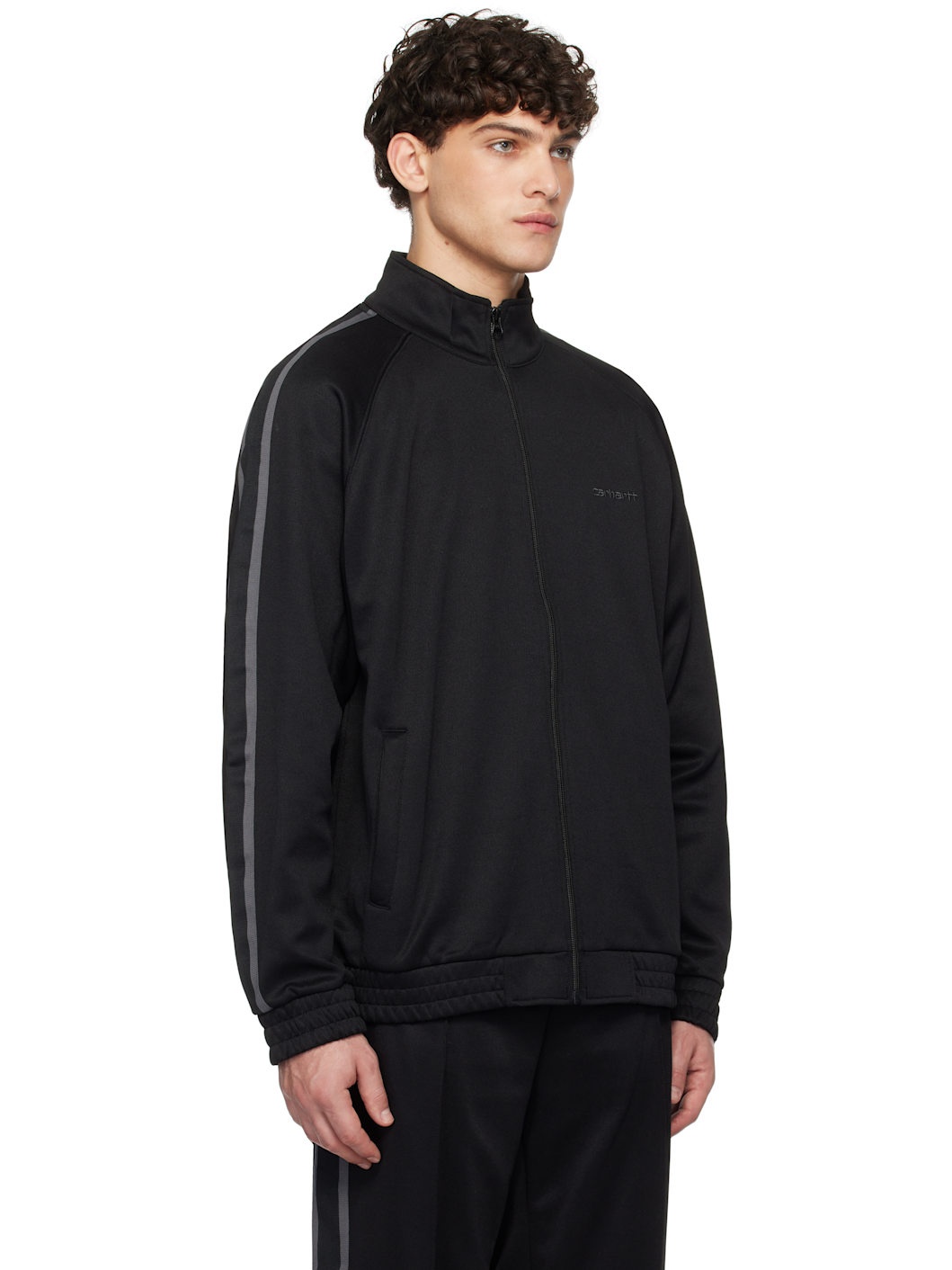 Black Bolan Track Jacket - 2