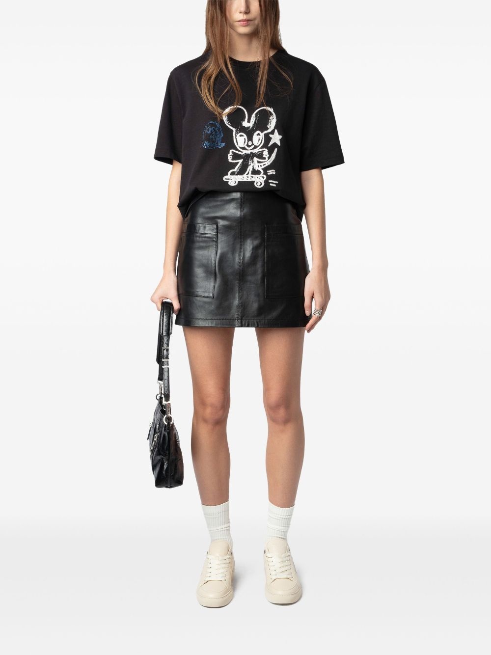 Fly On Sneakers - Zadig & Voltaire - Leather - White - 6