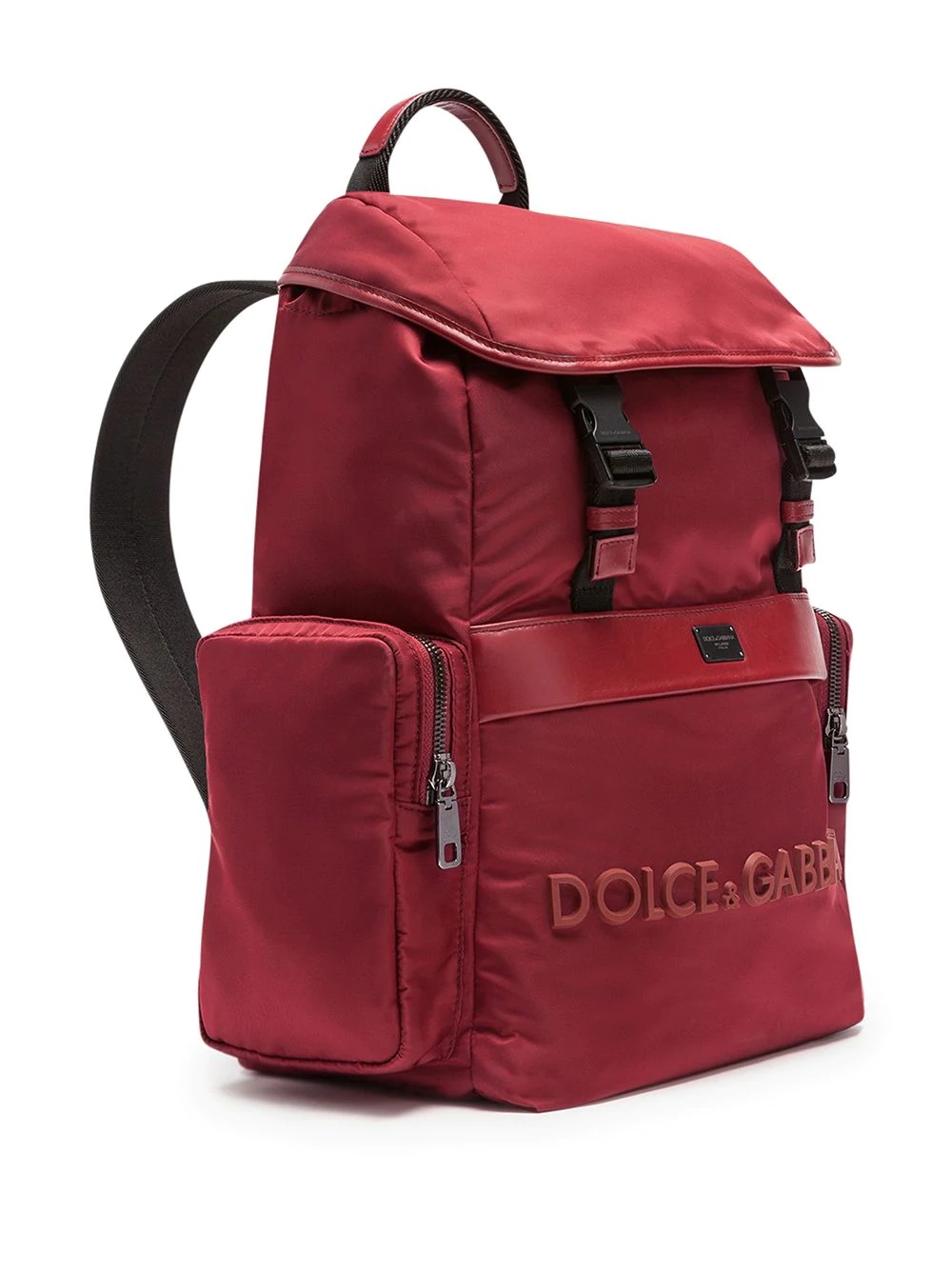 DNA Sicilia logo-embossed backpack - 2