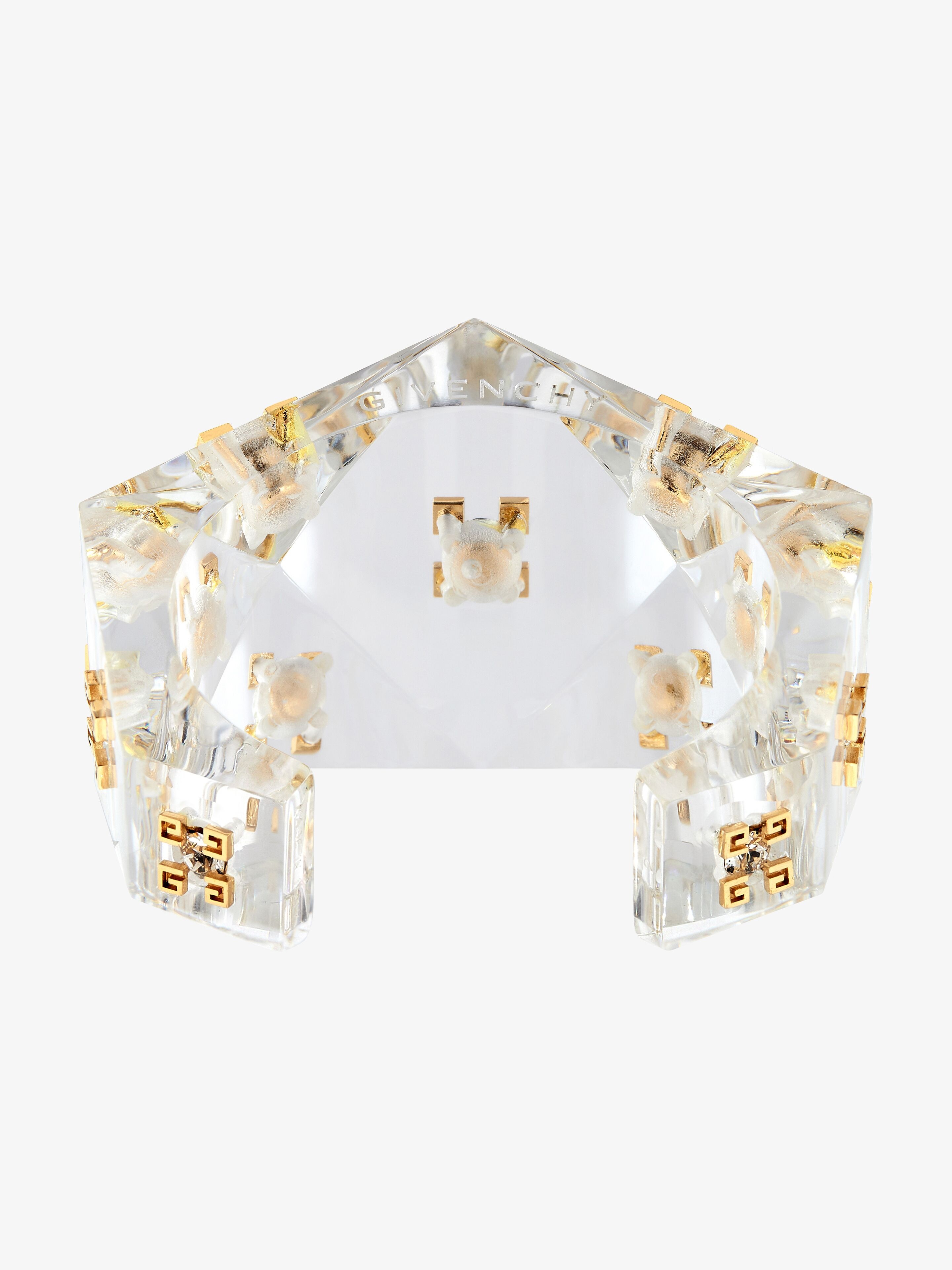 4G PLUMETIS BRACELET WITH CRYSTALS - 2
