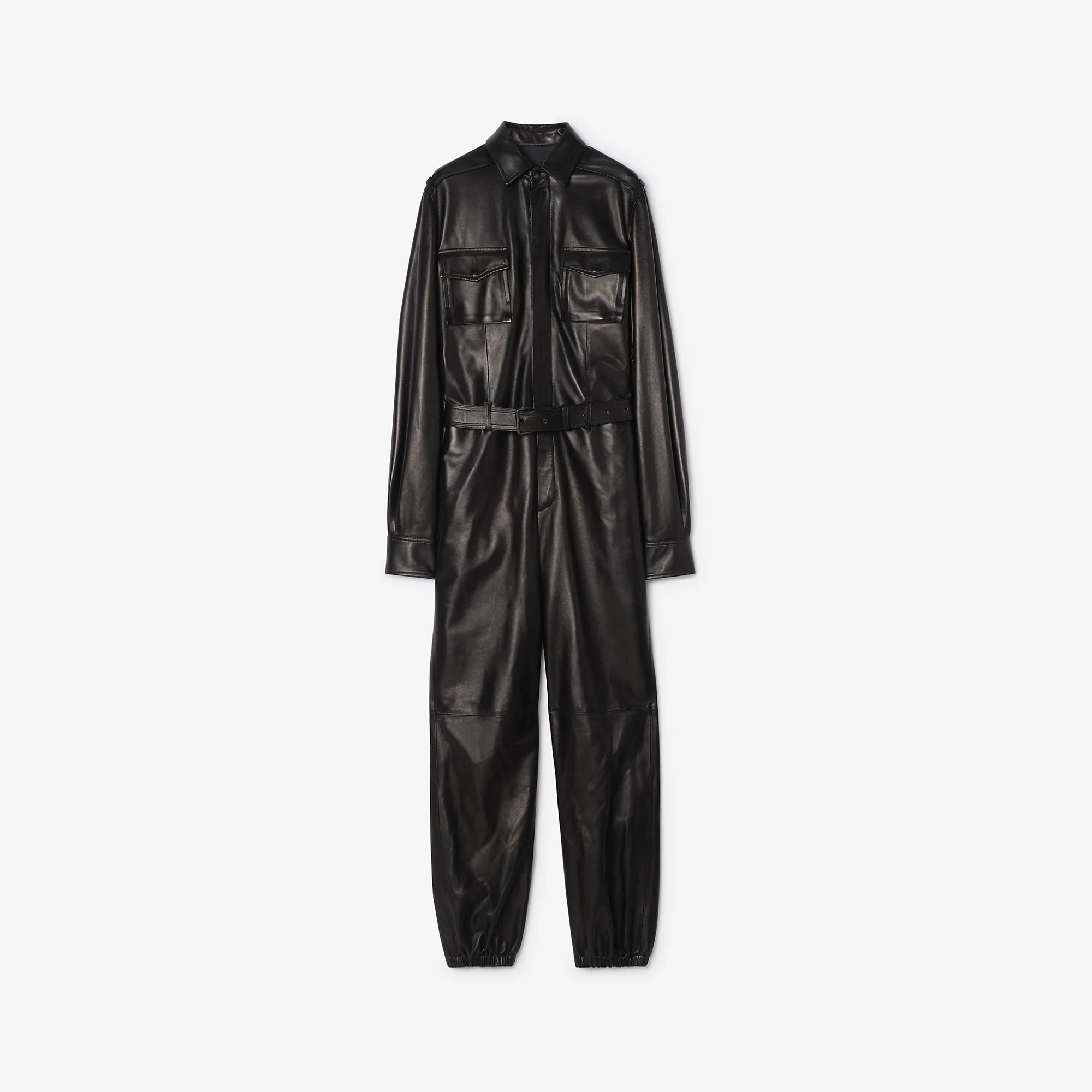Leather Jumpsuit - 1