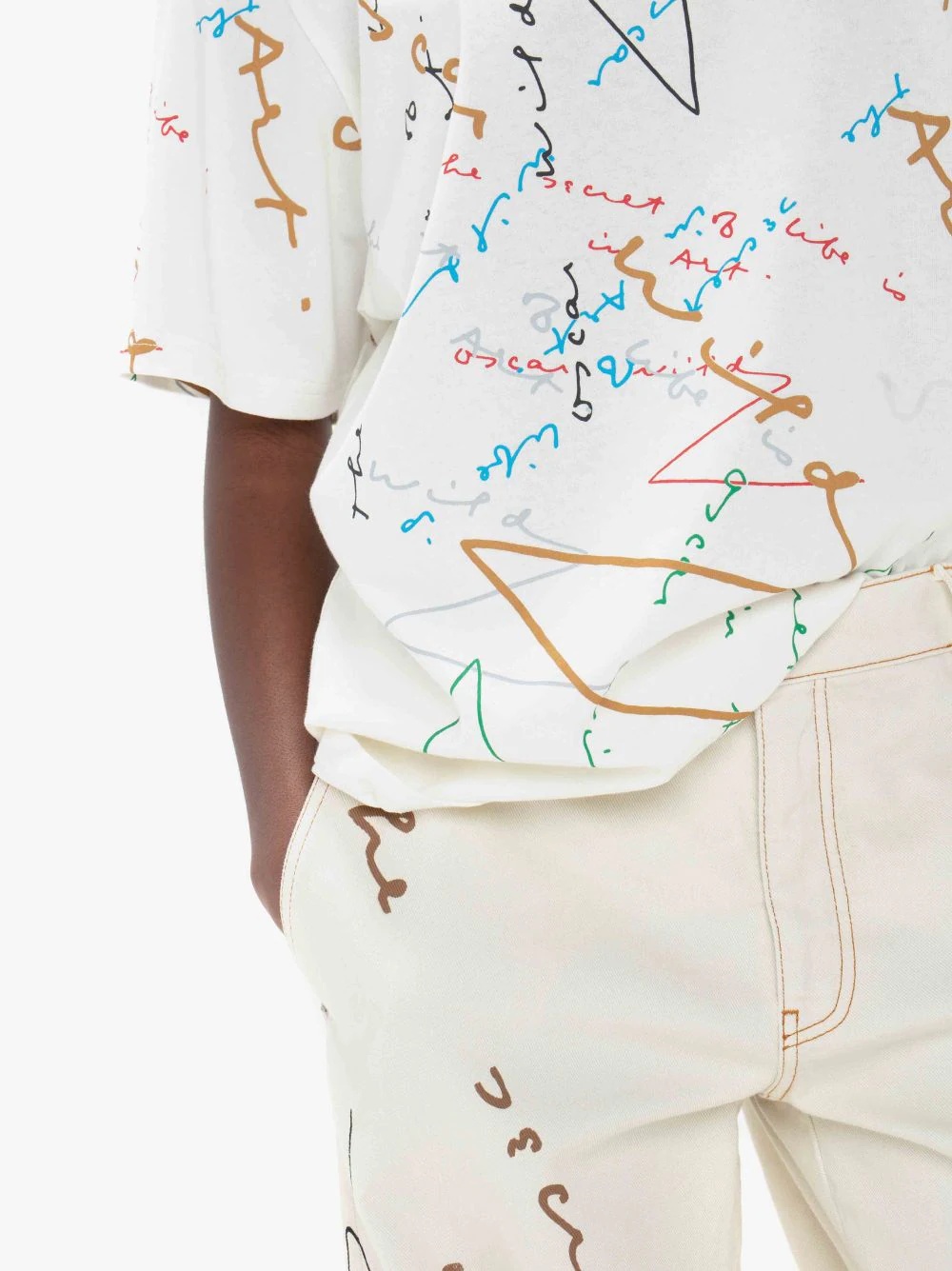 OSCAR WILDE CAPSULE: PRINT OVERSIZED T-SHIRT - 8