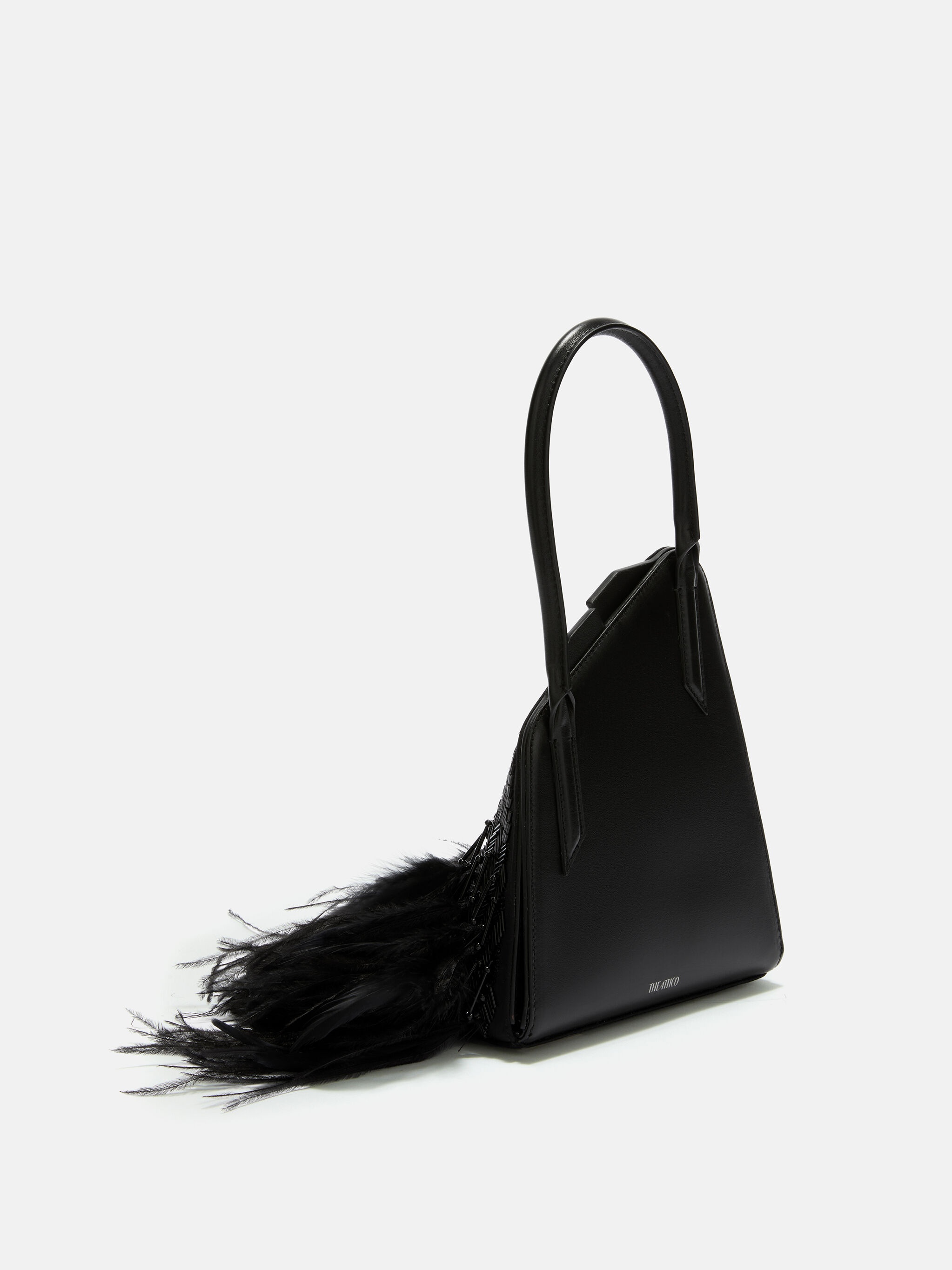 ''SUNSET'' BLACK SHOULDER BAG - 3