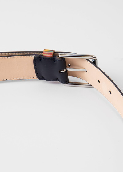Paul Smith 'Signature Stripe' Keeper Leather Belt outlook