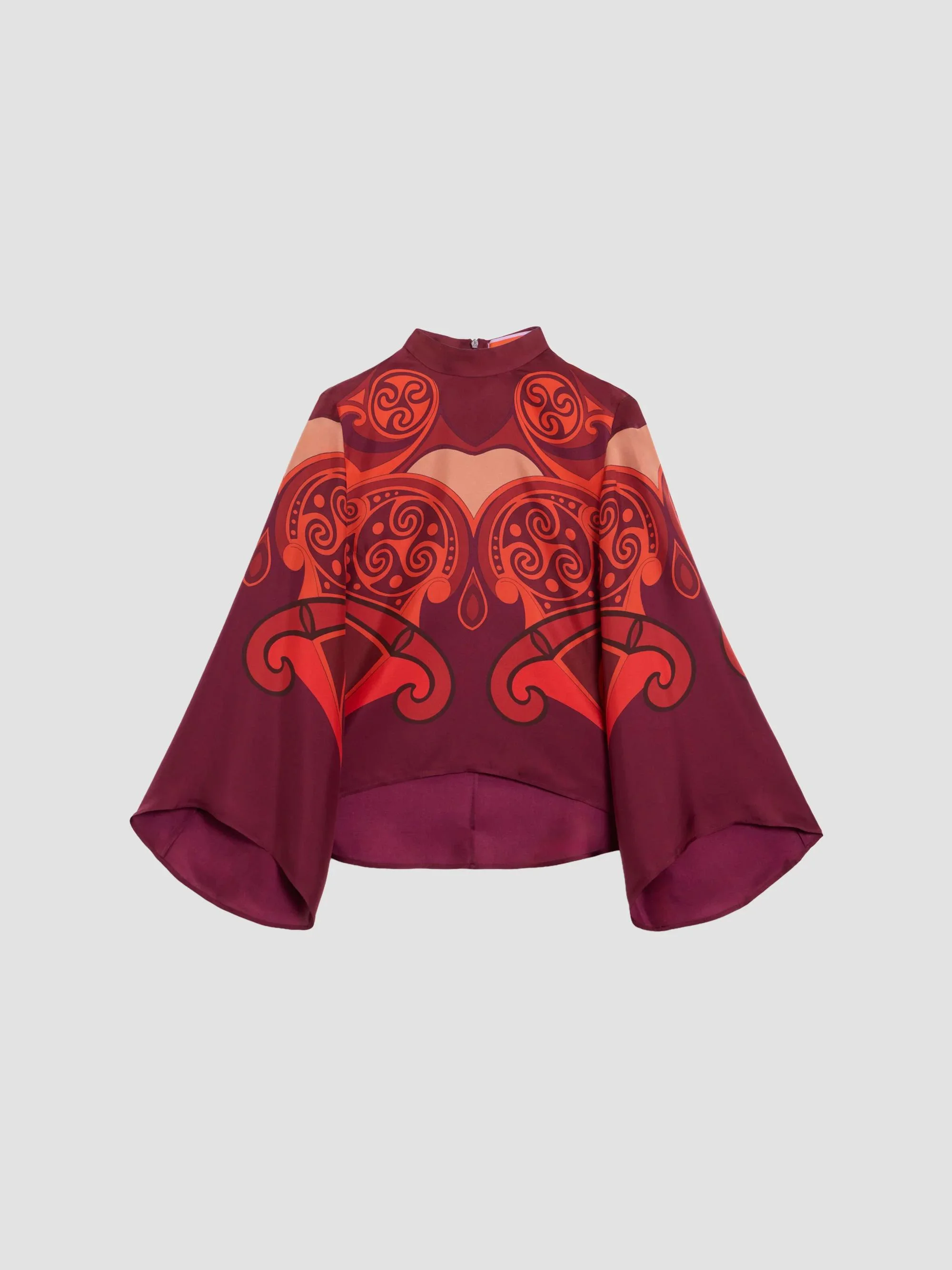 Women's Make an Exit Top - Alchemy Dark Red - 1