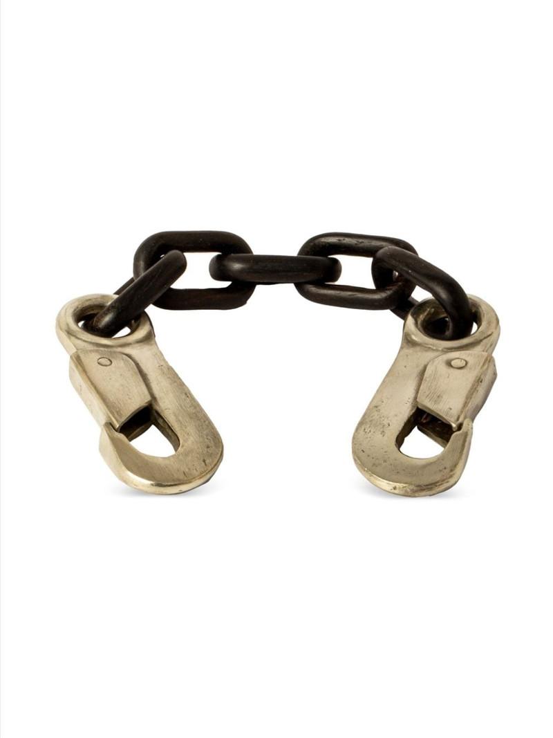 Parts of Four Binding chain keyring outlook