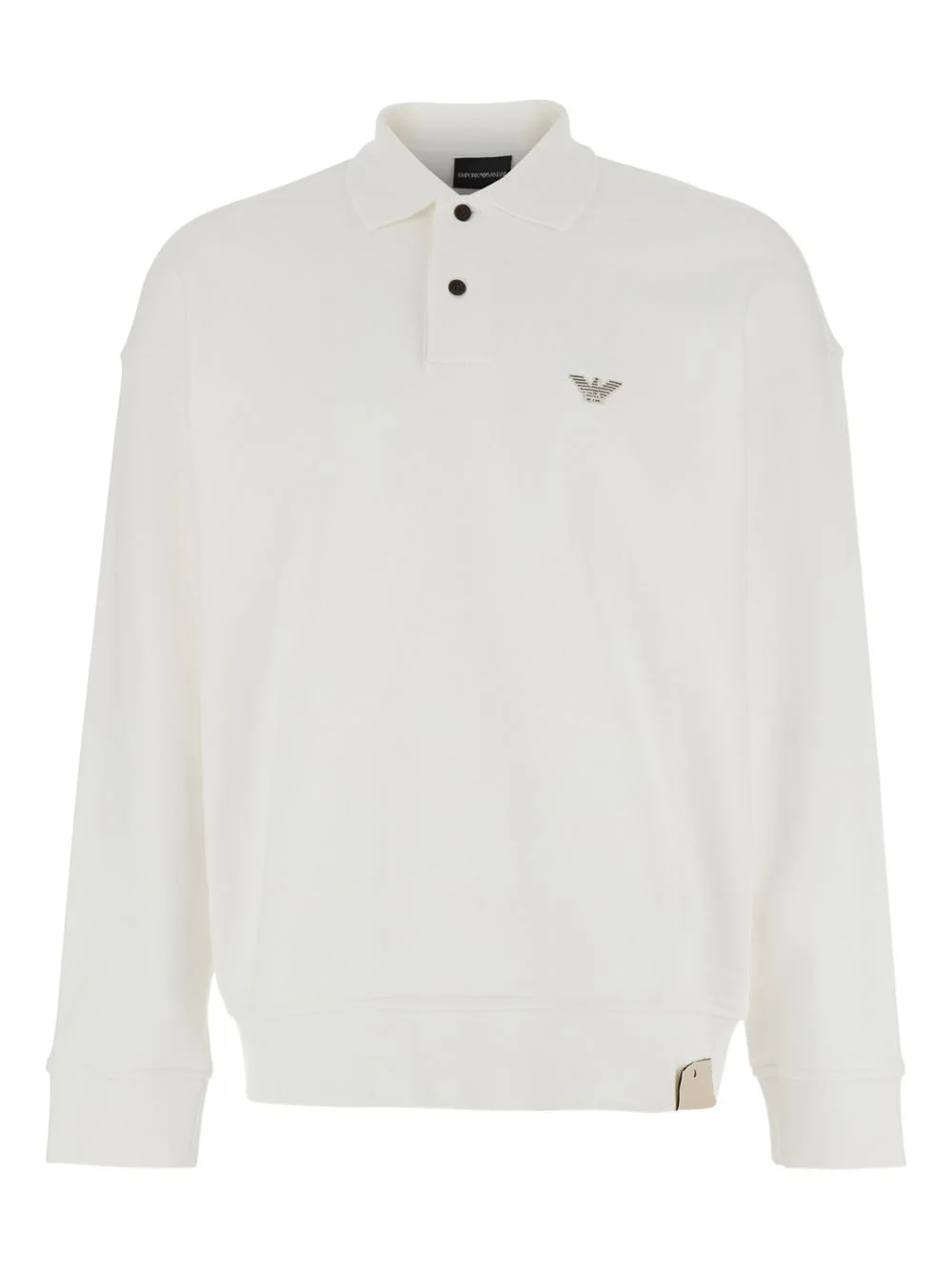 logo-embroidery polo shirt - 1