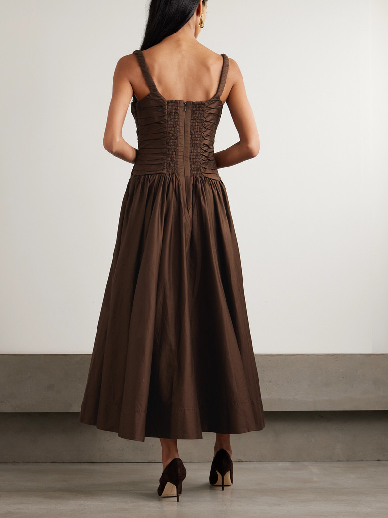 Star Pleated Cotton Dress 3