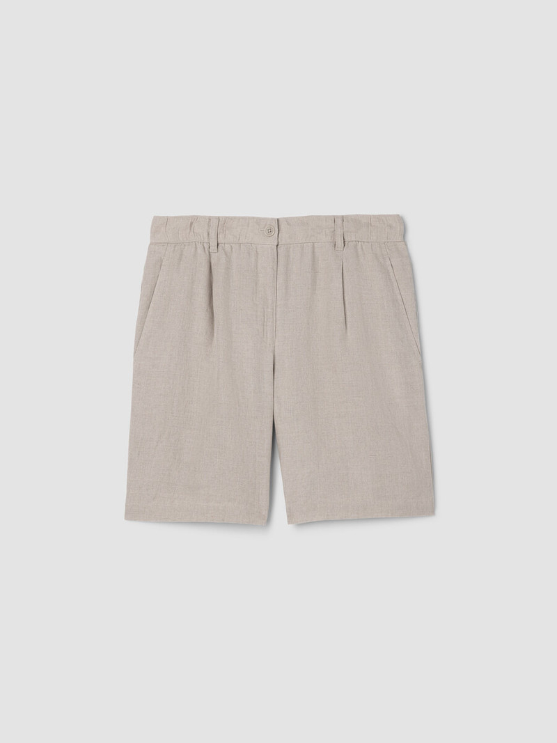 Organic Linen Shorts 1