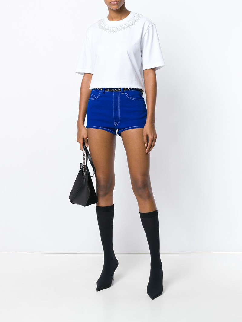 Givenchy skinny-fit shorts outlook