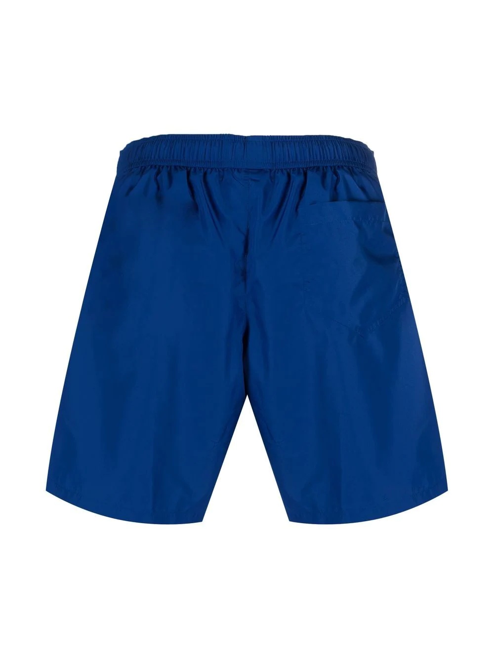 logo-lettering swim shorts - 2