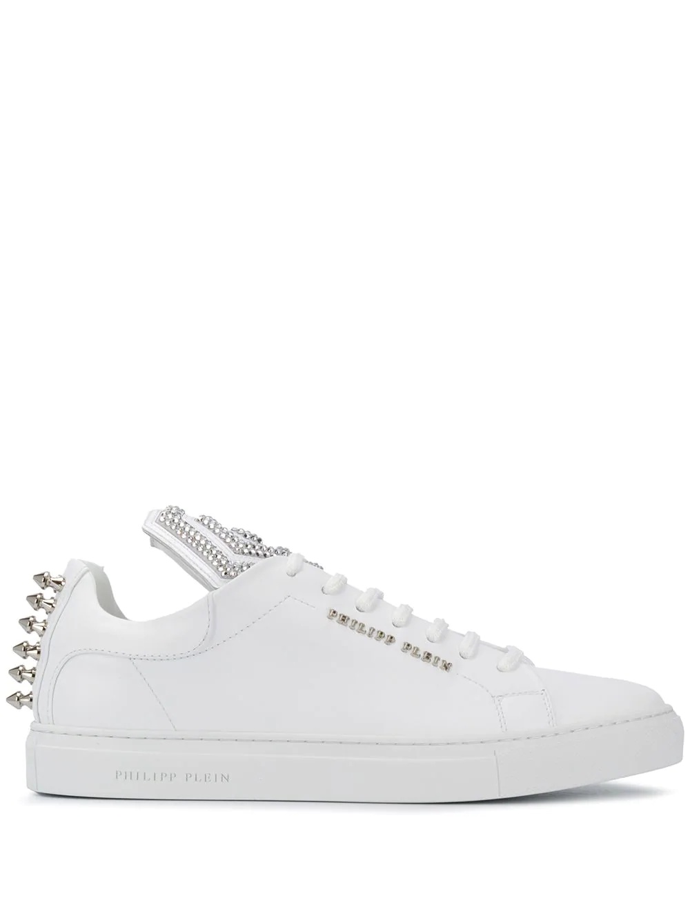 stud embellished low-top sneakers  - 1