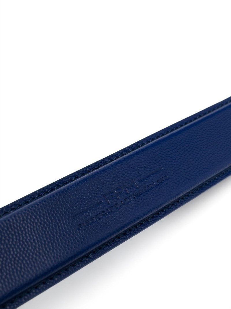 FPM Milano logo-debossed leather handle outlook