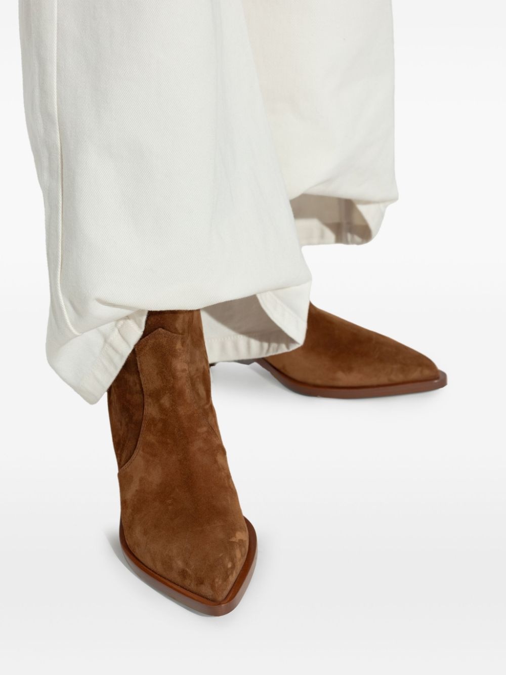 suede Western boots - 6