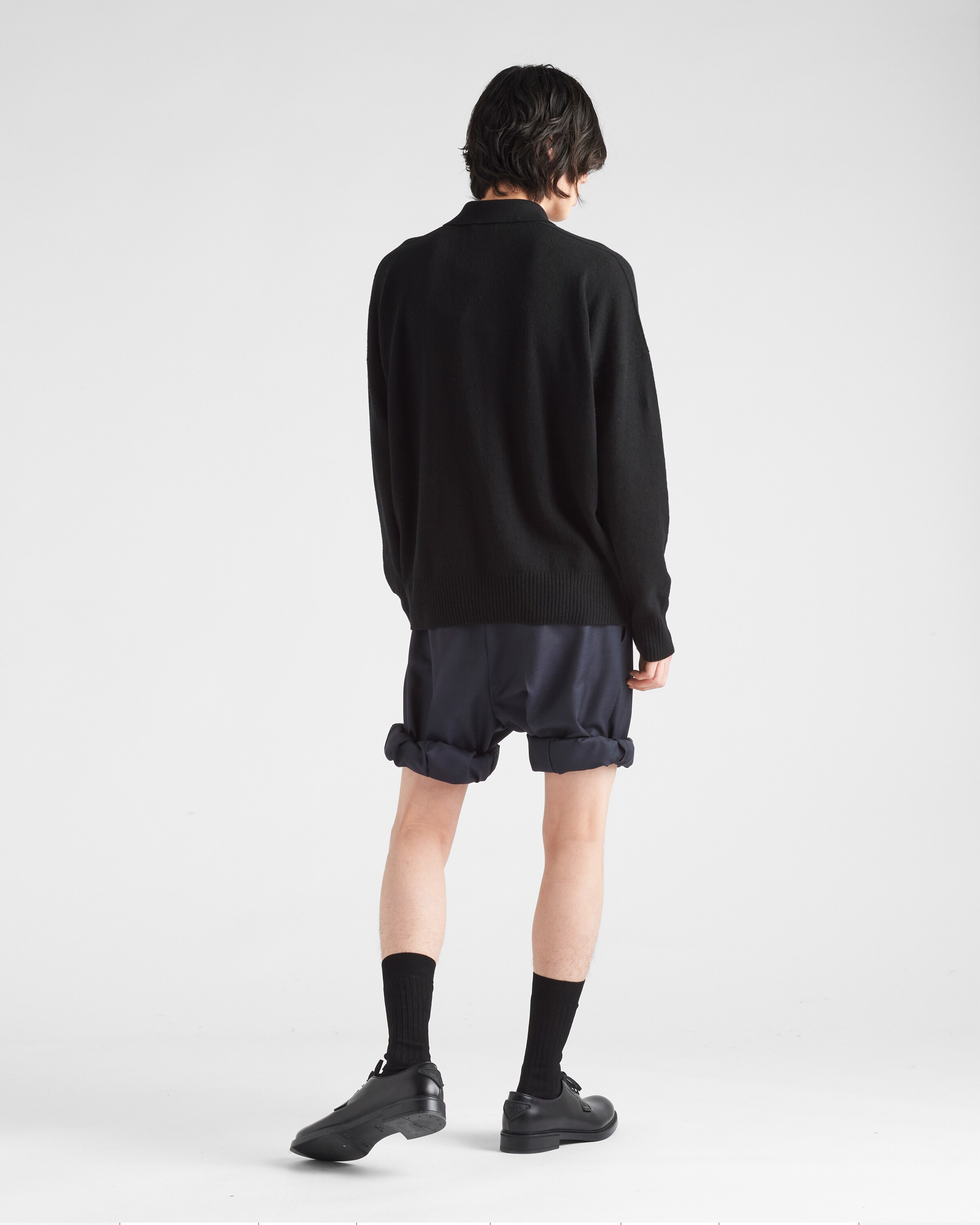 Cashmere polo shirt - 5