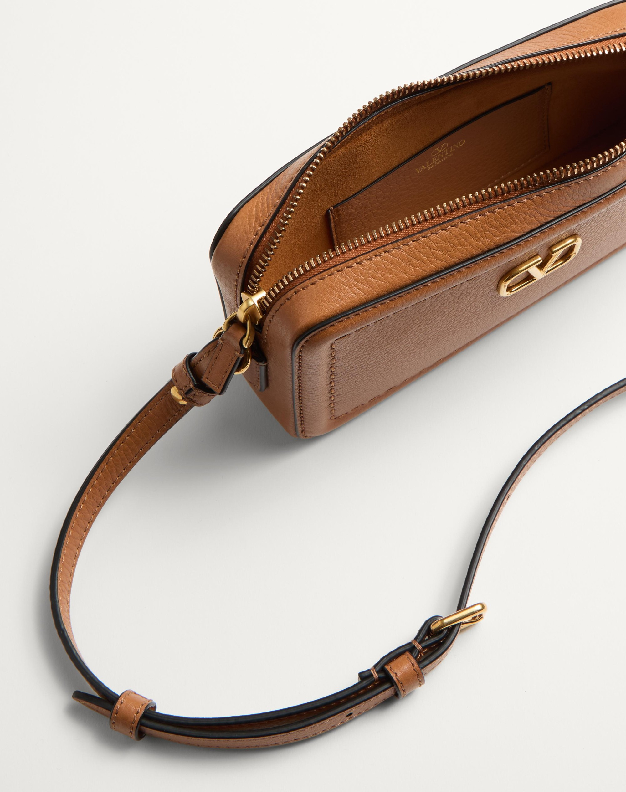 VALENTINO GARAVANI ALLTIME MINI SHOULDER BAG IN GRAINY CALFSKIN - 5