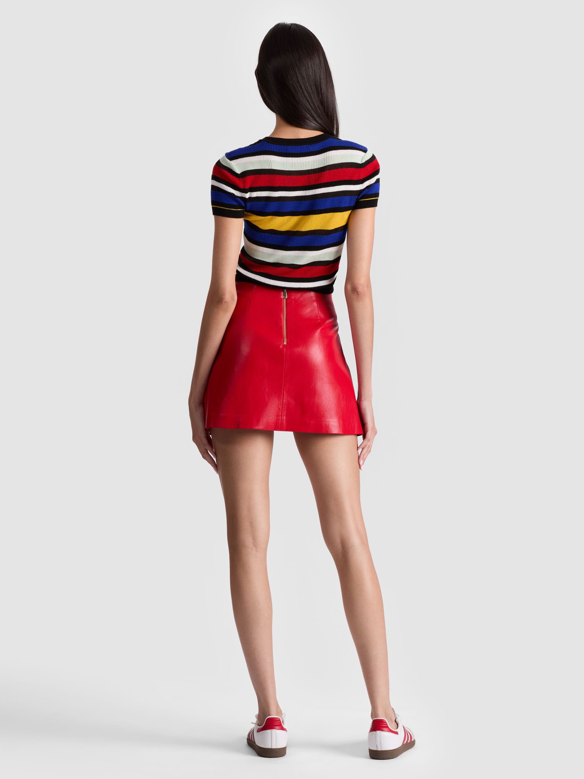 TONI VEGAN MINI SKIRT - 4