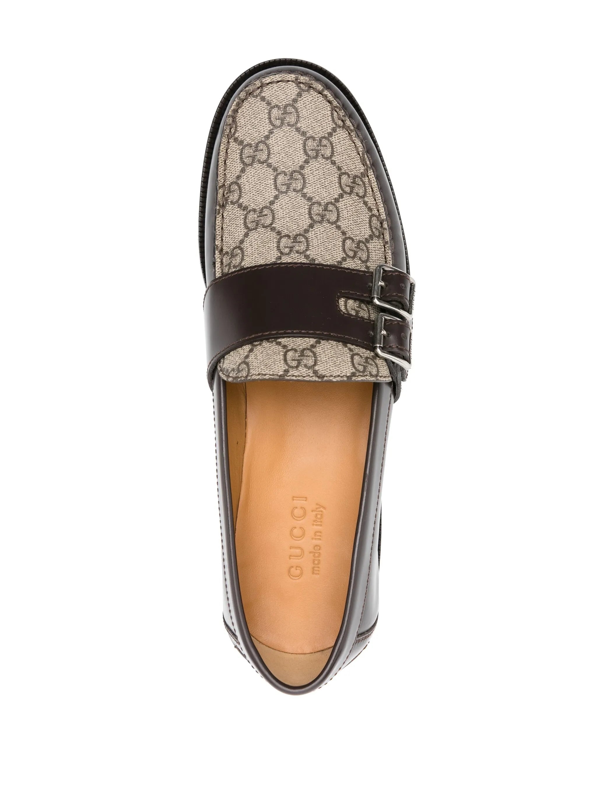 GG Supreme Leather Loafers - 2