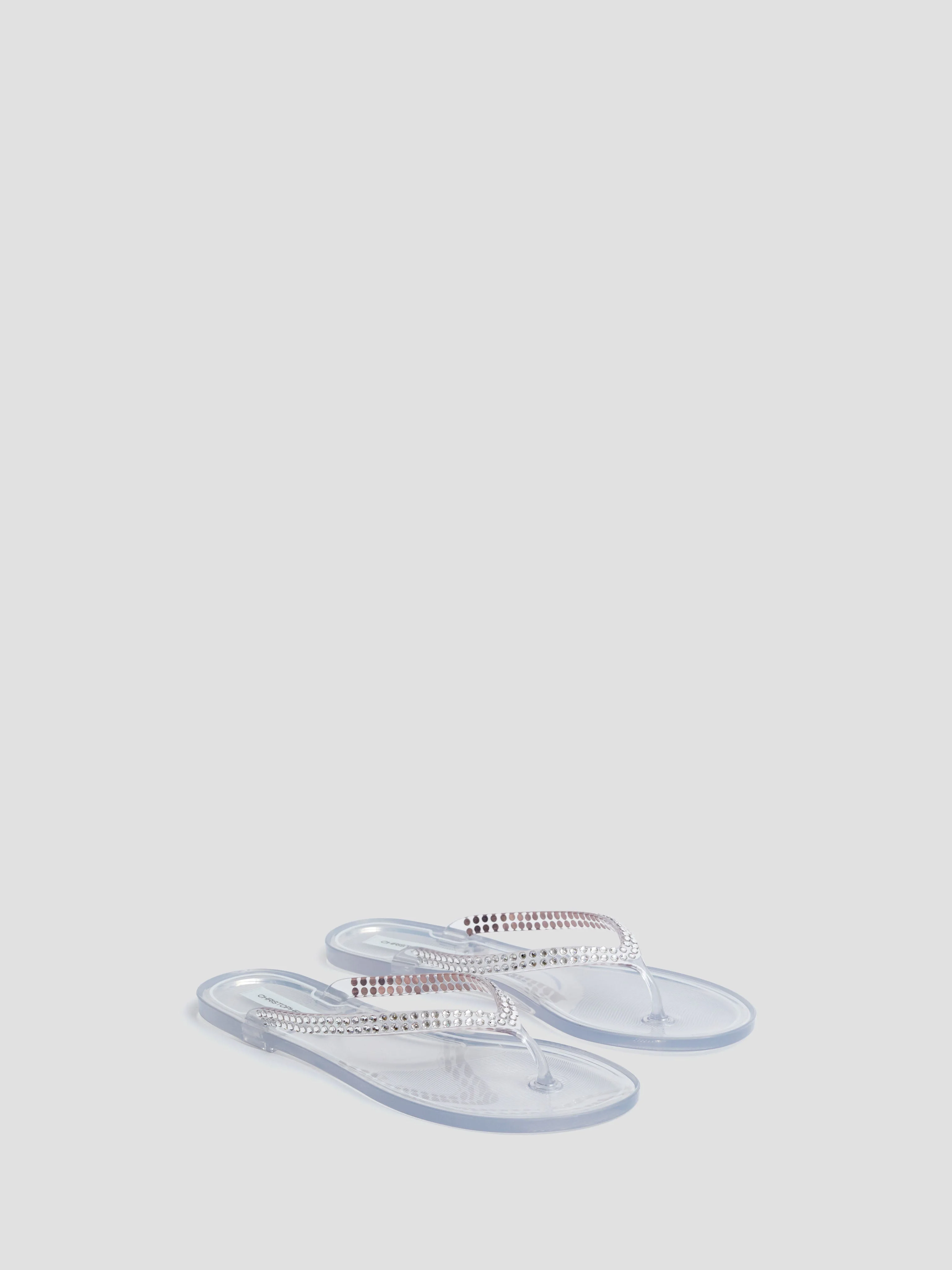 Jo Crystal Flip Flop - 1