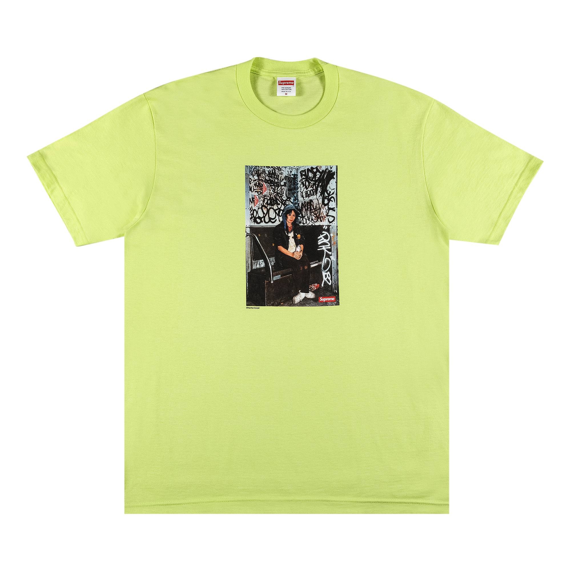 Supreme x Lady Pink Tee 'Neon Green' - 1